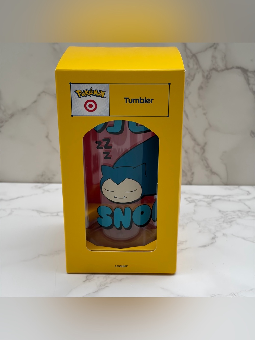 Pokémon x Target Exclusive Snorlax Tumbler 20oz - New, Sealed, Authentic